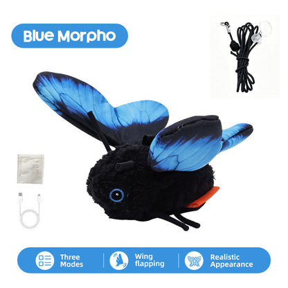Smart Sensing Automatic Flapping Butterfly Cat Toy