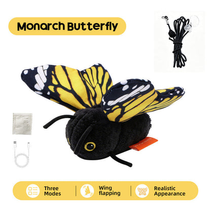 Smart Sensing Automatic Flapping Butterfly Cat Toy