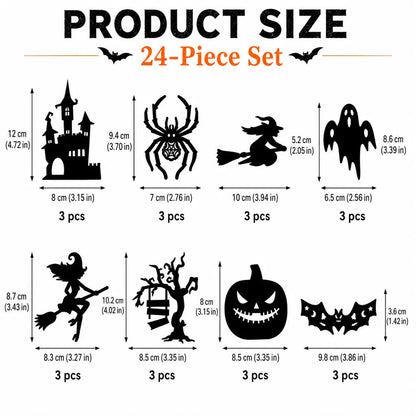 🔥Last Day Promotion 60% OFF|🎃 Halloween LED Silhouette Wall Light Stickers
