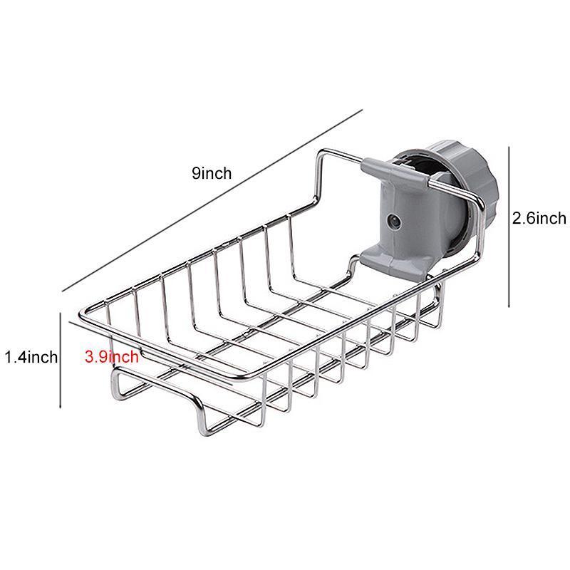 The Sink Upgrade That Keeps Your Kitchen Clean & Clutter-Free  Premium Stainless Steel Sink Organizer Rack