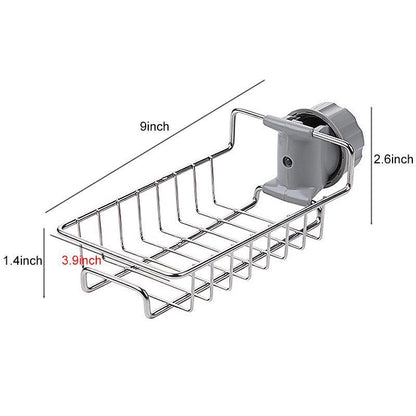 The Sink Upgrade That Keeps Your Kitchen Clean & Clutter-Free  Premium Stainless Steel Sink Organizer Rack