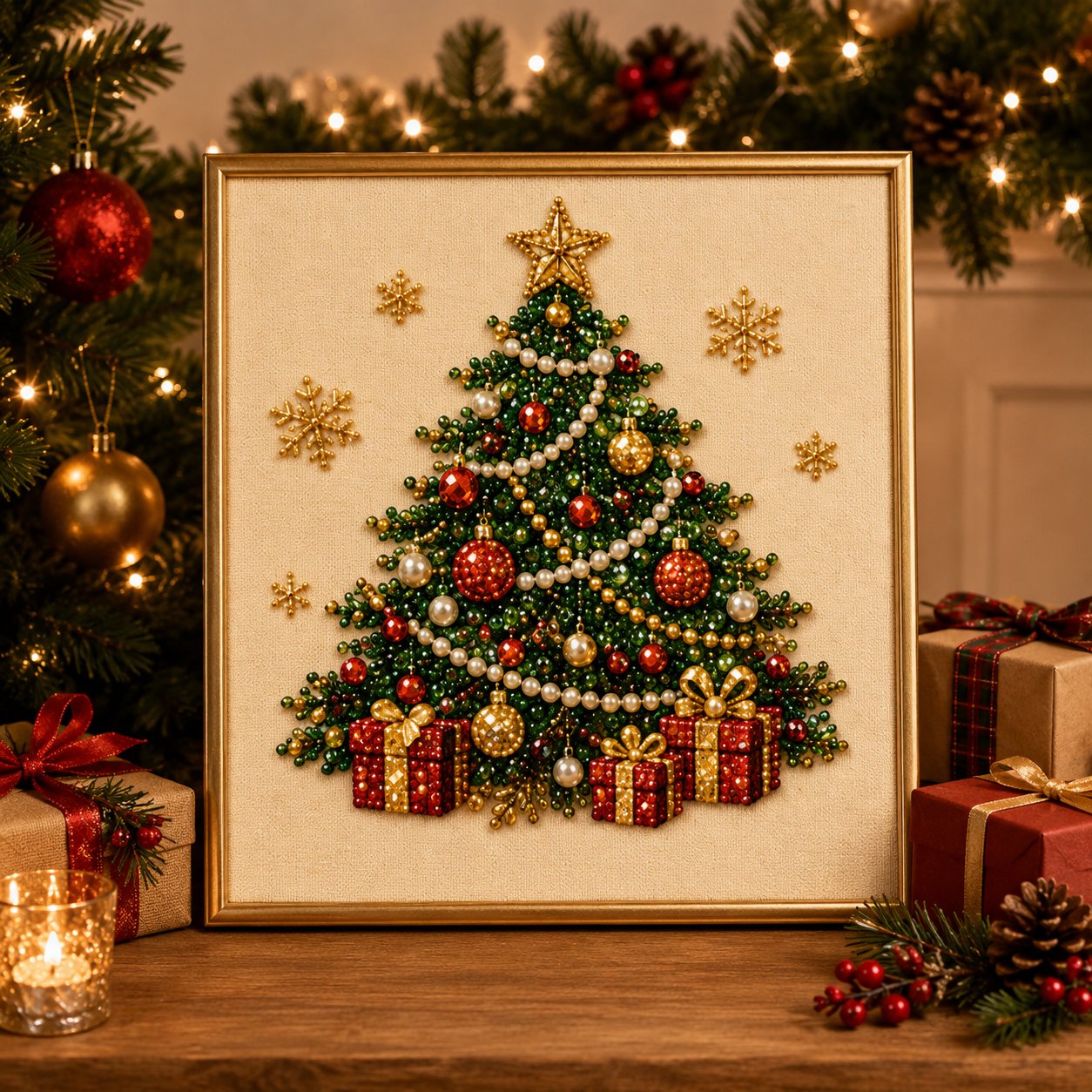 🎨💎DIY Christmas Pearl Art Kit