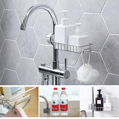The Sink Upgrade That Keeps Your Kitchen Clean & Clutter-Free  Premium Stainless Steel Sink Organizer Rack