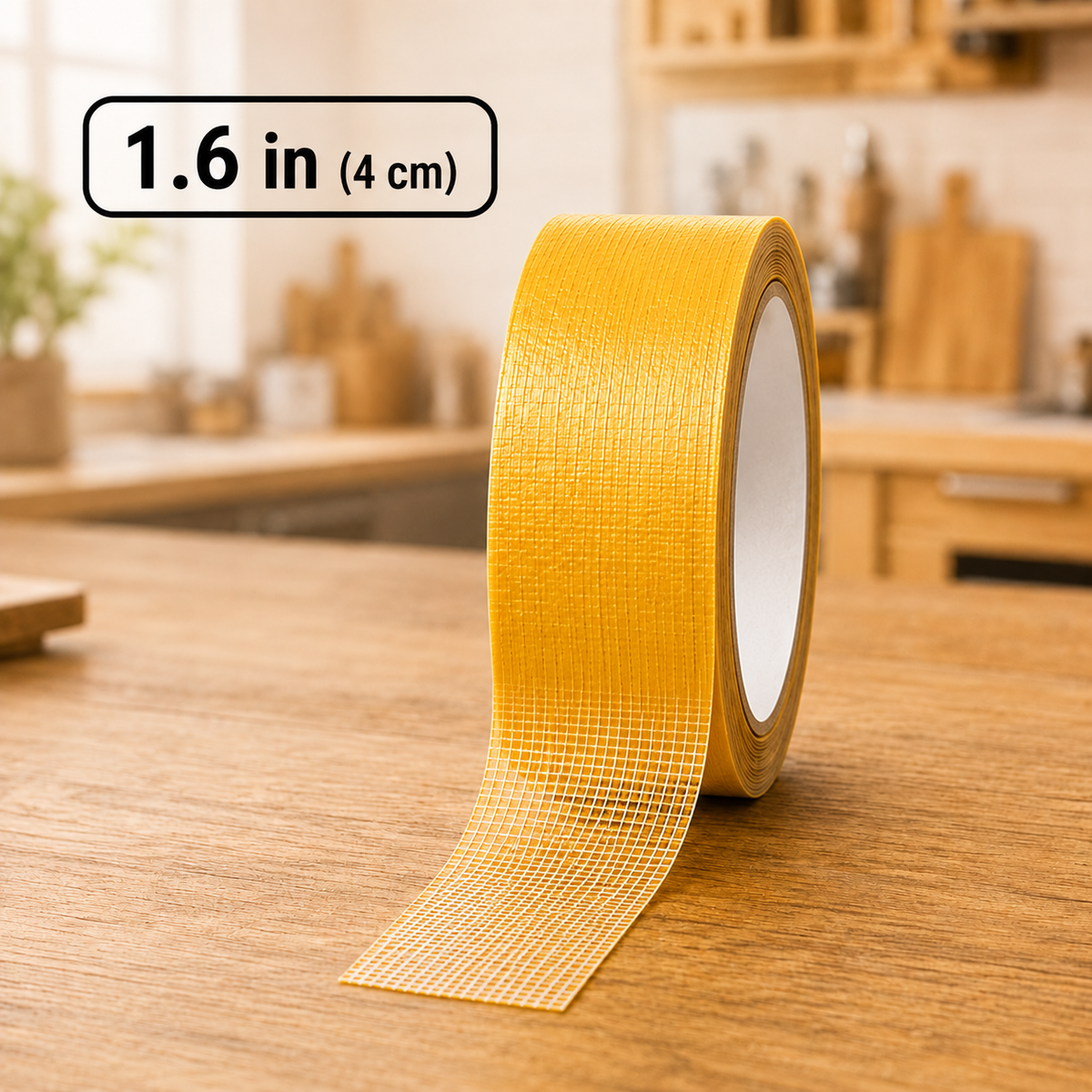 Heavy Duty Double Sided Mesh Tape - Industrial Strength Adhesive