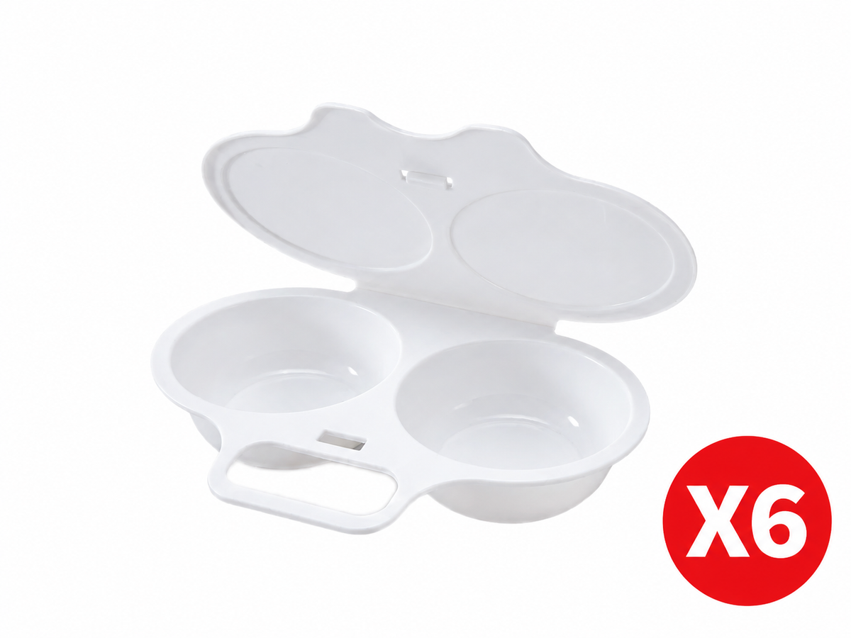 🍳 Make Breakfast Easier — Microwave Egg Poacher Makes 2 Eggs In 1 Minute
