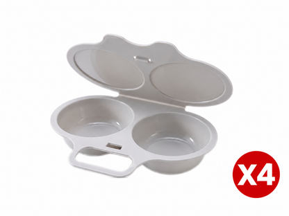 🍳 Make Breakfast Easier — Microwave Egg Poacher Makes 2 Eggs In 1 Minute
