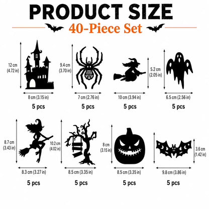 🔥Last Day Promotion 60% OFF|🎃 Halloween LED Silhouette Wall Light Stickers
