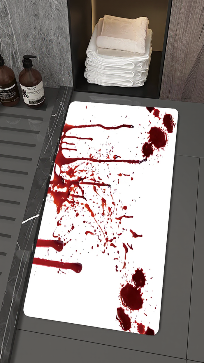 BloodStep™ Water-Activated Horror Mat