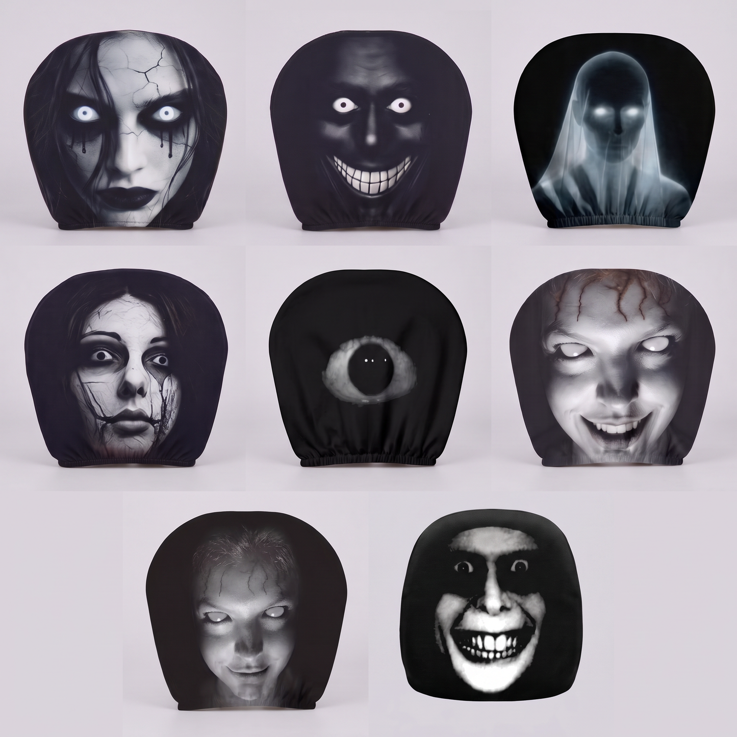 HauntedHead™ Phantom Headrest Covers
