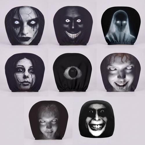 HauntedHead™ Phantom Headrest Covers
