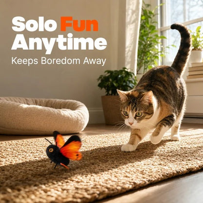 Smart Sensing Automatic Flapping Butterfly Cat Toy