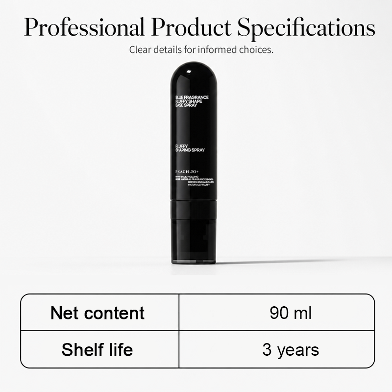 ✨Fluffy Hair Shaping Spray, Long Lasting Peach Scent Volumizing Hair Mist for All-Day Hold