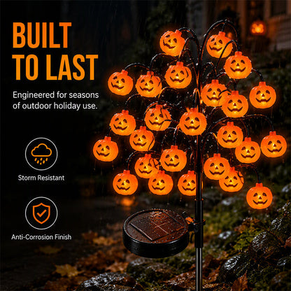 🎃 Halloween Solar Branch Lights — Charges by Day, Glows at Night 🌙