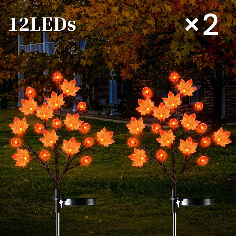 🎃 Halloween Solar Branch Lights — Charges by Day, Glows at Night 🌙